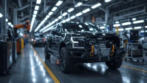 Ford cheap electric motor, affordable EV truck, low-cost electric vehicle, Ford electric pickup 2027, EV price competition, Chinese EV rivals, Universal EV platform, electric truck under $30k 1