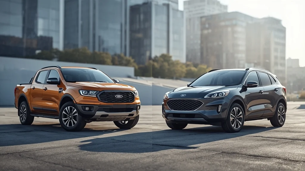 Ford sales, US auto market, hybrid vehicles, Maverick truck, electric vehicle slowdown, automotive trends, EV platform 1