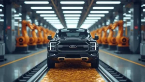 Ford electric truck, affordable EV, cheap electric motor, 2027 pickup, EV strategy, low‑cost electric vehicle, Chinese EV competition, Universal EV platform 1