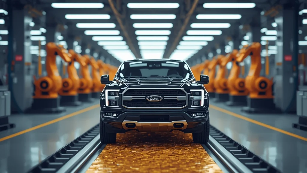 Ford electric truck, affordable EV, cheap electric motor, 2027 pickup, EV strategy, low‑cost electric vehicle, Chinese EV competition, Universal EV platform 1