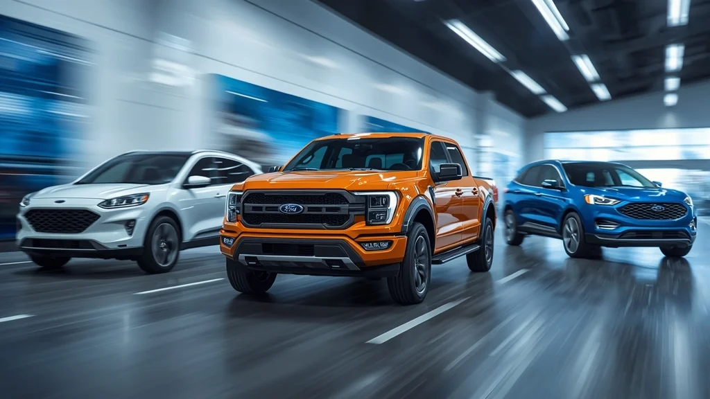 Ford sales 2025, US automotive market, hybrid vehicles, Maverick pickup, electric vehicle slowdown, Ford sales growth, affordable trucks 1