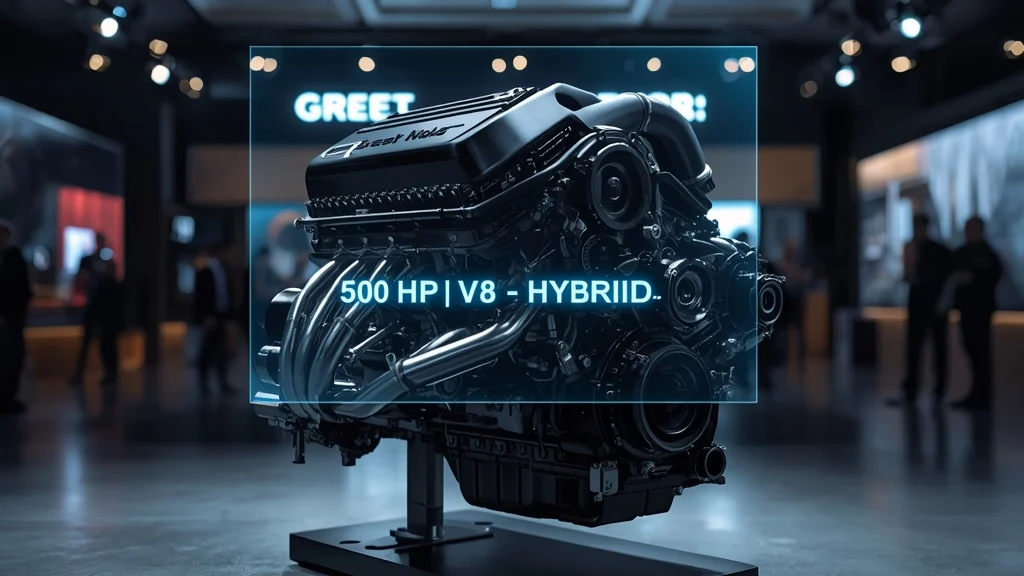 Great Wall Motor, V8 engine, CES 2026, Chinese automaker, 4.0L V8, hybrid powertrain, automotive technology, large displacement engine 1