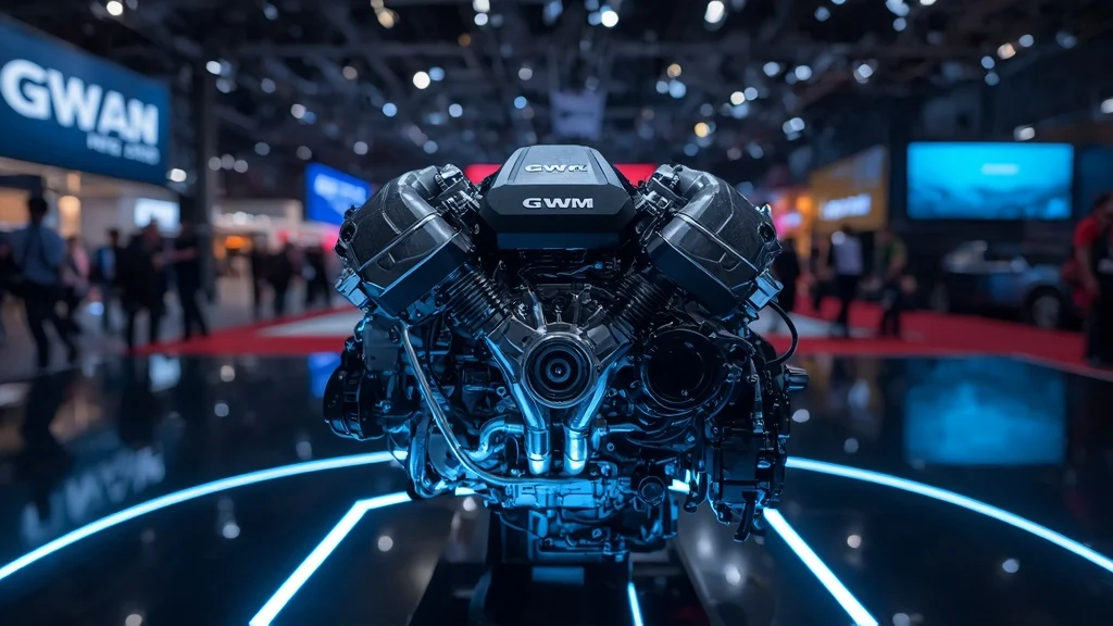 Great Wall Motor, V8 engine, 4.0L V8, CES 2026, Chinese automaker, hybrid drivetrain, off‑road SUV, performance engine 1