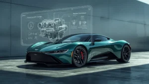 Honda Aston Martin partnership, supercar development, Formula 1 collaboration, hypercar technology, automotive innovation, future supercar, Honda powertrain 1