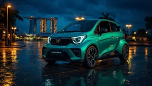 Honda Super-One EV, compact electric car, Singapore EV market, 94 hp electric vehicle, city EV, Honda electric vehicle, SG electric car pricing 1