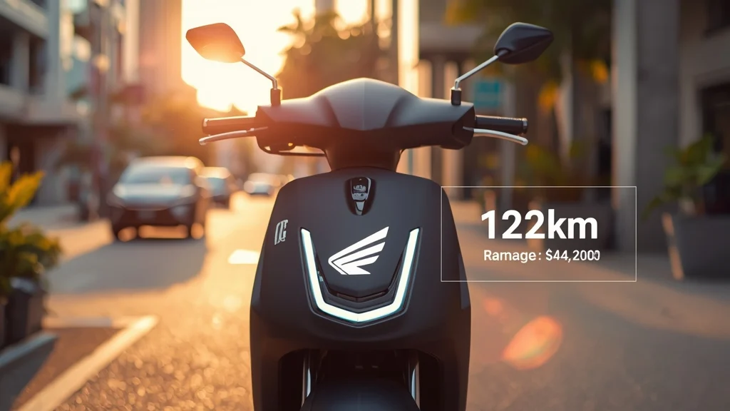 Honda UC3, electric scooter, electric motorcycle Thailand, fixed battery electric bike, LFP battery scooter, CHAdeMO charging, Honda electric vehicle 1