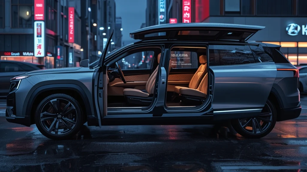 Hyundai Palisade High Roof, luxury SUV van, premium people mover, hybrid SUV, high roof vehicle, VIP transport, Korean automaker, Hyundai SUV 1