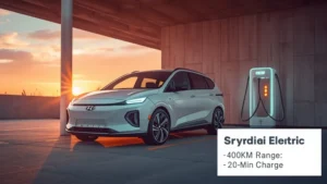 Hyundai Staria Electric, electric MPV, family electric van, 400km range, fast charging 20 minutes, V2L vehicle to load, 84kWh battery, 800V architecture 1