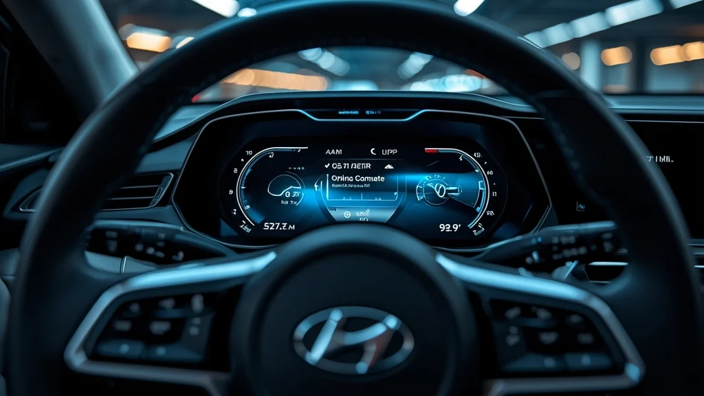 Hyundai Tucson 2027, 17-inch infotainment screen, new interior Hyundai, digital cockpit, SUV technology, tablet-style display, automotive OTA updates 1