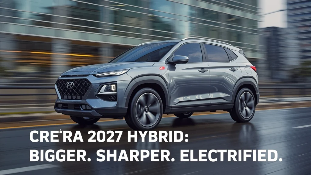 Hyundai Creta, 2027 Creta redesign, compact SUV, hybrid SUV, Hyundai hybrid, new Hyundai SUV, Creta specifications 1