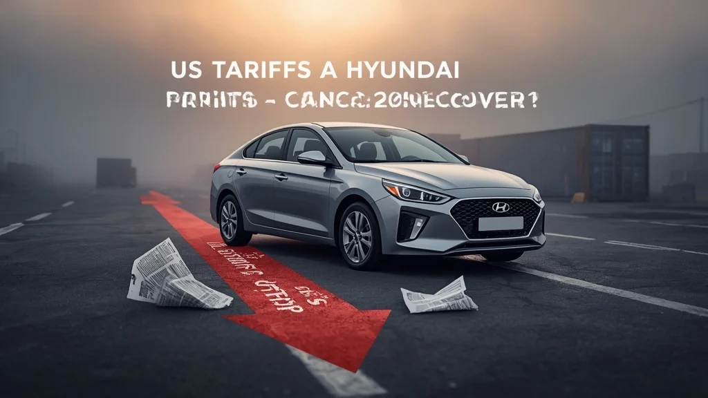 Hyundai profit decline, Hyundai earnings 2025, US car tariffs, automotive industry outlook, Kia Hyundai group, 2026 profit margin, global auto market 1