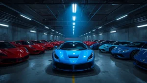 Trần Chi, supercar scandal, luxury cars, fraudster car collection, high‑end supercars, billionaire scam, exotic car seizure 1