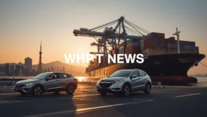 Japanese car imports, Suzuki Fronx, Honda WR-V, Toyota reverse import, India auto production, Japan auto industry, Nissan imports, global auto supply chain 1