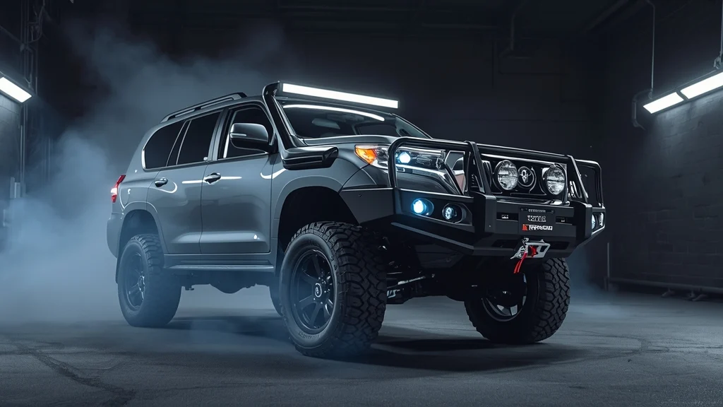 Toyota Prado lift kit, off-road SUV upgrades, Toyota Land Cruiser Prado modification, Kuhl Iron Build, Tokyo Auto Salon 2026, aftermarket SUV accessories, off-road suspension lift 1