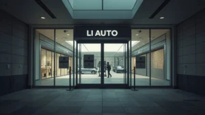 Li Auto, store closures, retail network optimization, Chinese electric vehicles, EV market China, auto retail restructuring, Li L6, sales slowdown 1