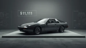 Ford Probe IV, concept car, Carrozzeria Ghia, vintage automotive, Texas car sale, classic Ford, aerodynamic concept, Petersen Automotive Museum 1