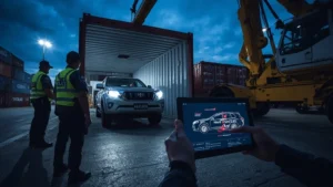Toyota Land Cruiser theft, Toyota Prado theft, car theft Australia, Queensland police operation, vehicle theft ring, luxury SUV theft, international car crime 1