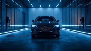 Mazda CX-6e, electric crossover, Mazda EV, 2026 Mazda electric SUV, Mazda CX-6e specs, electric SUV Europe, Mazda-Changan partnership 1