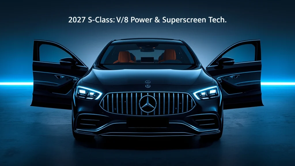 Mercedes Unveils 2027 S‑Class: A Half‑New Luxury Sedan with V8 Power and Superscreen Innovation