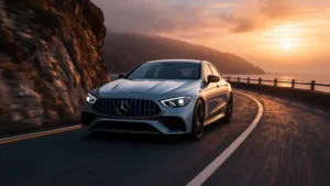 Mercedes C-Class EV, all electric sedan, 800V architecture, dual motor 483 hp, 2026 car release, Mercedes EQ technology, electric vehicle range 1