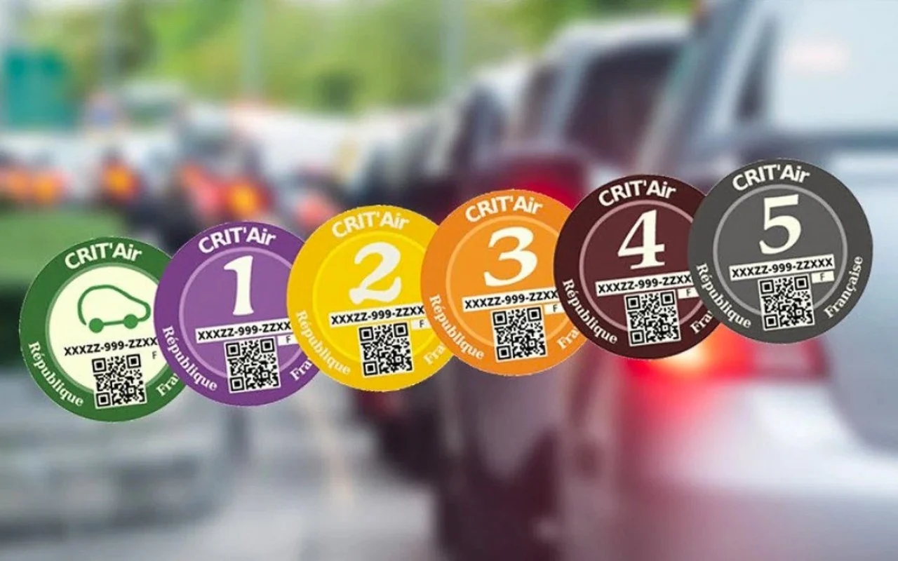 electric vehicle identification, low emission zones, EV license plates, emission stickers, green vehicle policies, smart city traffic, gasoline car restrictions 4