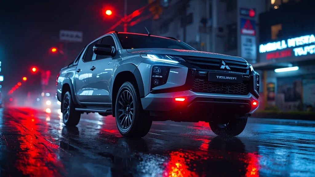 Mitsubishi Triton Street, Mitsubishi pickup, 2.4L turbo diesel, Thailand pickup, 2025 Mitsubishi Triton, street edition pickup, Thai automotive market 1