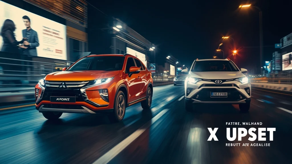 Mitsubishi Xforce, Toyota Yaris Cross, B‑SUV sales Vietnam, 2025 auto market, car rebates Vietnam, SUV market competition, Vietnamese automotive news 1