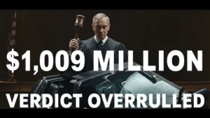 Mitsubishi lawsuit, 3000GT rollover, $1 billion verdict, auto safety lawsuit, Pennsylvania court, car safety standards, vehicle rollover litigation 1