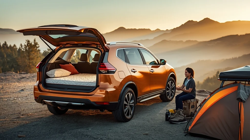 Nissan X‑Trail Multi‑Bed, camping SUV, off‑road vehicle, Japanese SUV, weekend camping, e‑Power hybrid, outdoor adventure, Subaru Forester comparison 1