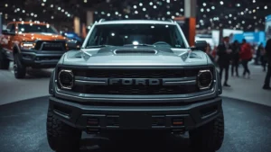 Detroit Auto Show 2026, new car debut, automotive exhibition, Ford Bronco launch, Ram SRT TRX, electric vehicles, Brussels Car Show 1
