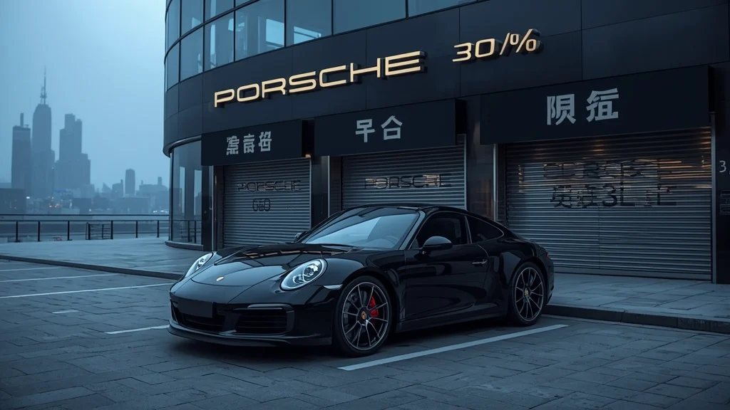 Porsche China, dealership closures, automotive sales decline, Porsche R&D Shanghai, hybrid crossovers, Porsche restructuring, Chinese car market 1