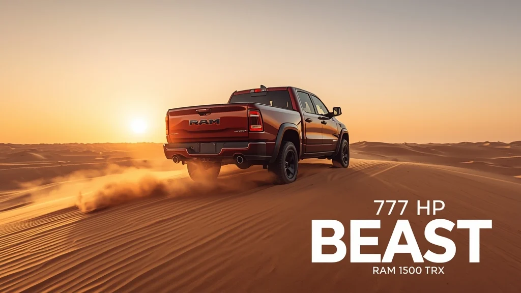 Ram TRX, Ram 1500, off-road truck, performance truck, pickup truck, 777 horsepower, SRT, 2027 Ram 1