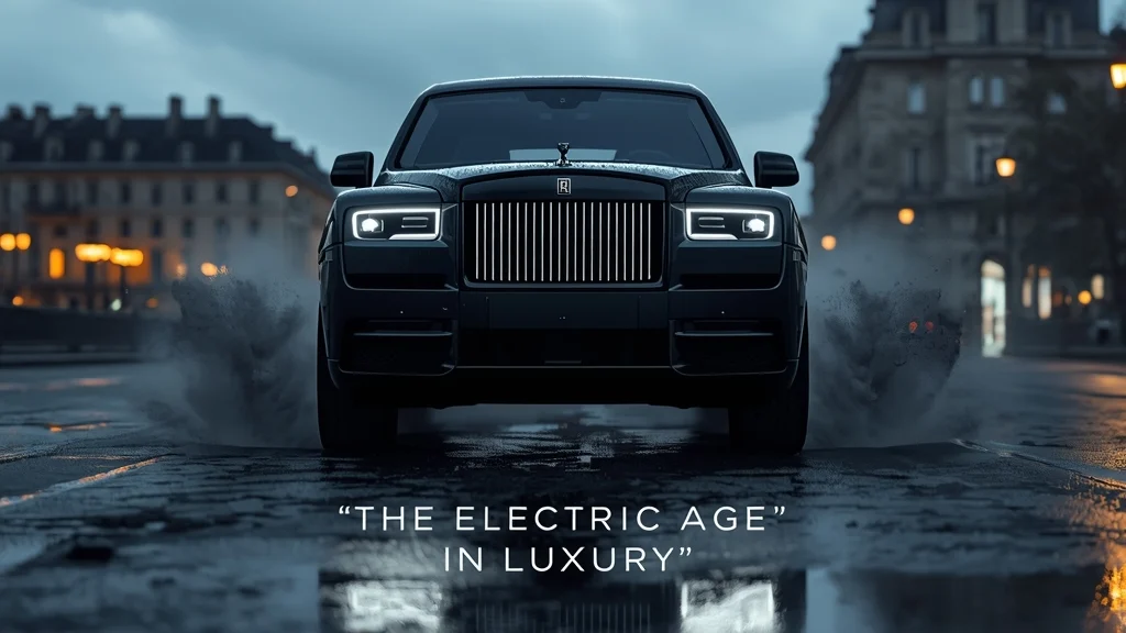 Rolls-Royce Cullinan electric, electric SUV, luxury electric vehicle, Rolls-Royce EV, Cullinan EV, electric luxury SUV, automotive electrification 1