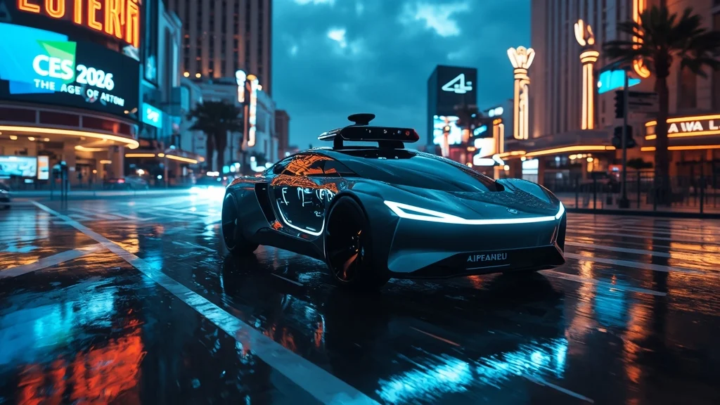 autonomous vehicles, CES 2026, self-driving cars, automotive AI, robotaxi, electric vehicles, Waymo, Tesla 1