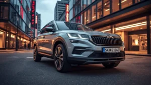 Skoda Kushaq facelift, Skoda SUV, LED headlights, panoramic roof, infotainment system, 2026 Skoda Kushaq, compact SUV, automotive upgrades 1