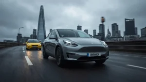Tesla UK sales, electric vehicles UK, BYD UK, EV market Europe, Tesla registration decline, UK car market 2025 1