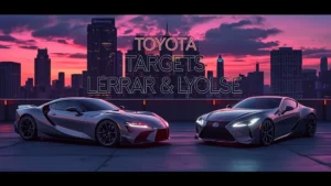 Toyota GR GT, Lexus LFA, supercar, Ferrari competitor, Rolls-Royce rival, high performance cars, Japanese automotive, Century luxury brand 1