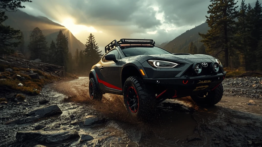 Toyota GR86, off-road, Kuhl Racing, GR86 Outroad, rally car, car modification, aftermarket parts, performance upgrade 1