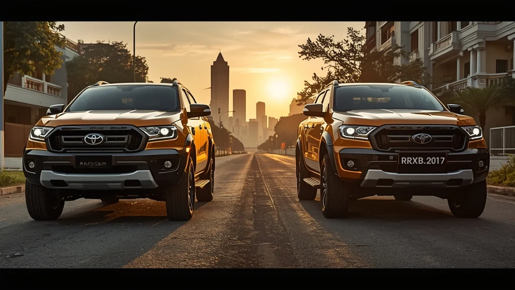 Toyota Hilux 2026, Ford Ranger Vietnam, mid-size pickup Vietnam, 2.8L diesel engine, Toyota Safety Sense, pickup truck pricing, MTS off‑road system 1