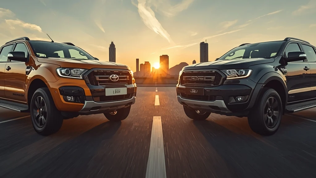 Toyota Hilux 2026, Ford Ranger Vietnam, 2.8L diesel, pickup trucks Vietnam, Toyota Hilux price, pickup market Vietnam, Toyota Safety Sense 1