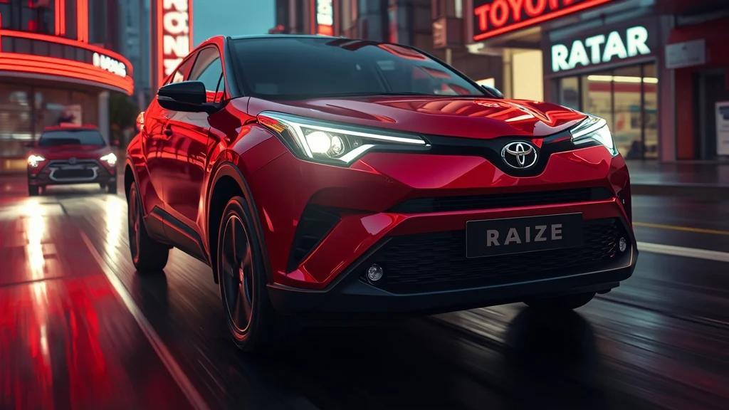Toyota Raize upgrade, small SUV, ADAS features, larger infotainment screen, urban SUV, 2024 car updates, Toyota Indonesia 1