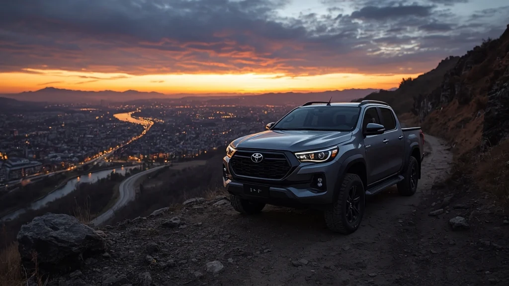 Toyota Hilux electric, Hilux BEV, electric pickup truck, hybrid pickup, Toyota Europe, electric off‑road vehicle, 2026 Hilux, electric vehicle range 1