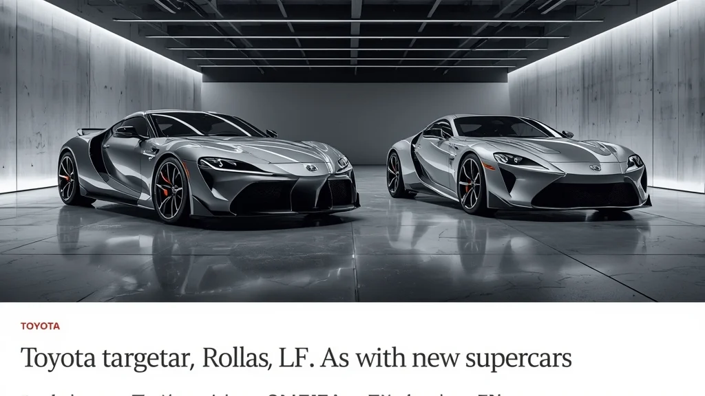 Toyota supercar, GR GT, Lexus LFA, Ferrari competitor, Rolls‑Royce rival, Bentley competition, high-performance luxury cars 1