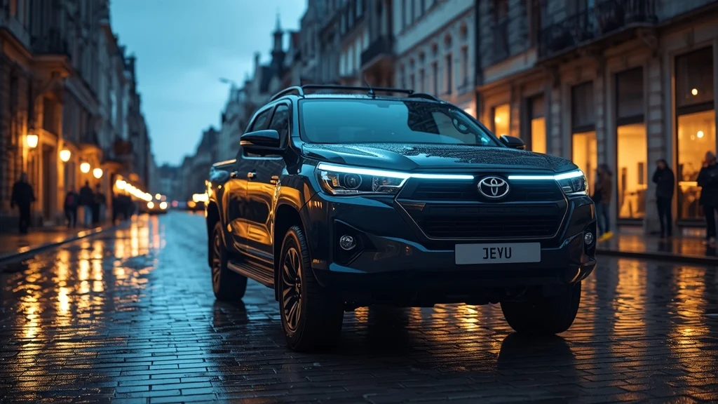Toyota Hilux electric, electric pickup, Toyota Hilux BEV, hybrid pickup, European automotive market, electric trucks, Toyota Hilux Europe, off‑road electric 1