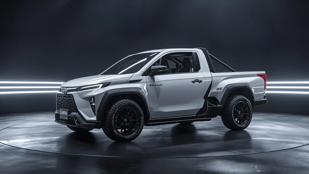 Toyota Gazoo Racing, kei truck concept, mid engine car, Tokyo Auto Salon 2026, sport mini pickup, Daihatsu Hijet, concept vehicle, automotive innovation 1