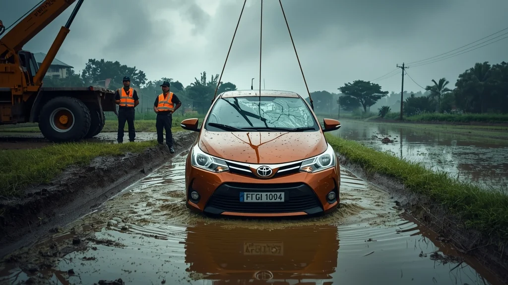 Thailand missing person, car found in canal, body discovered Thailand, Kanchanaburi police, Thai missing man 2023, Toyota Vios incident, DNA identification Thailand 1