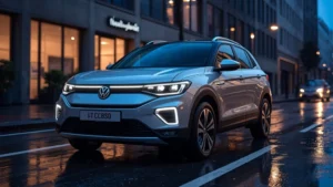 Volkswagen T-Cross facelift, compact SUV, electric-inspired design, Volkswagen ID family, 2025 model, automotive tech upgrades, Vietnam market 1