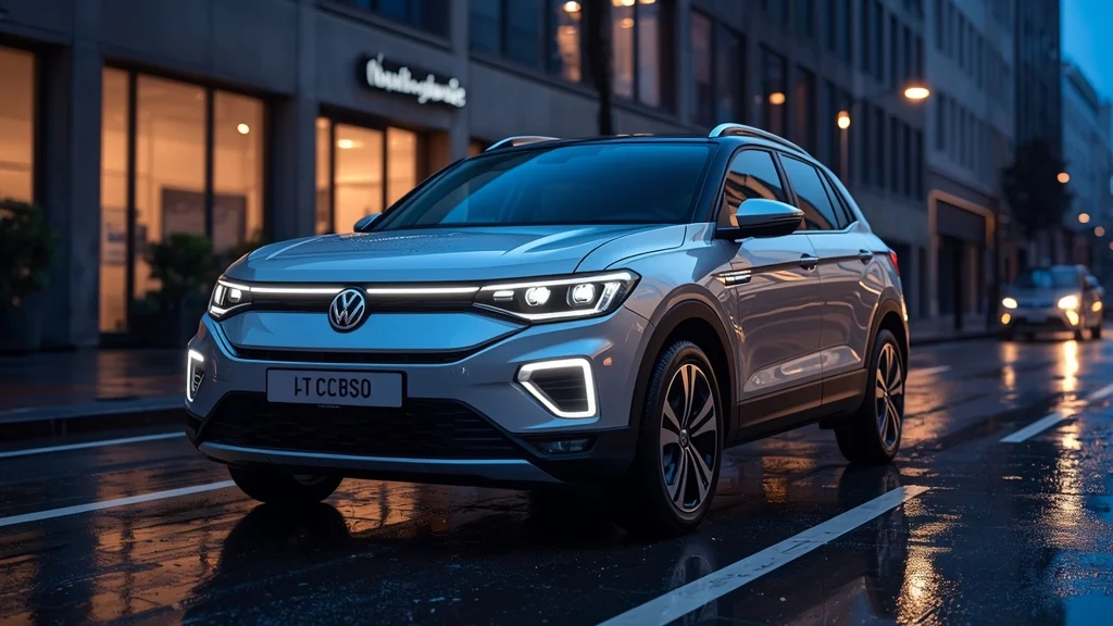 Volkswagen T-Cross facelift, compact SUV, electric-inspired design, Volkswagen ID family, 2025 model, automotive tech upgrades, Vietnam market 1