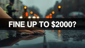 dirty license plate, traffic fines, vehicle registration, road safety, license plate cleaning, international traffic laws, traffic enforcement 1