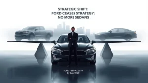 Ford sedan exit, Jim Farley, Ford sedan strategy, automotive market, US sedan sales, Ford Mustang, sedan profitability 1